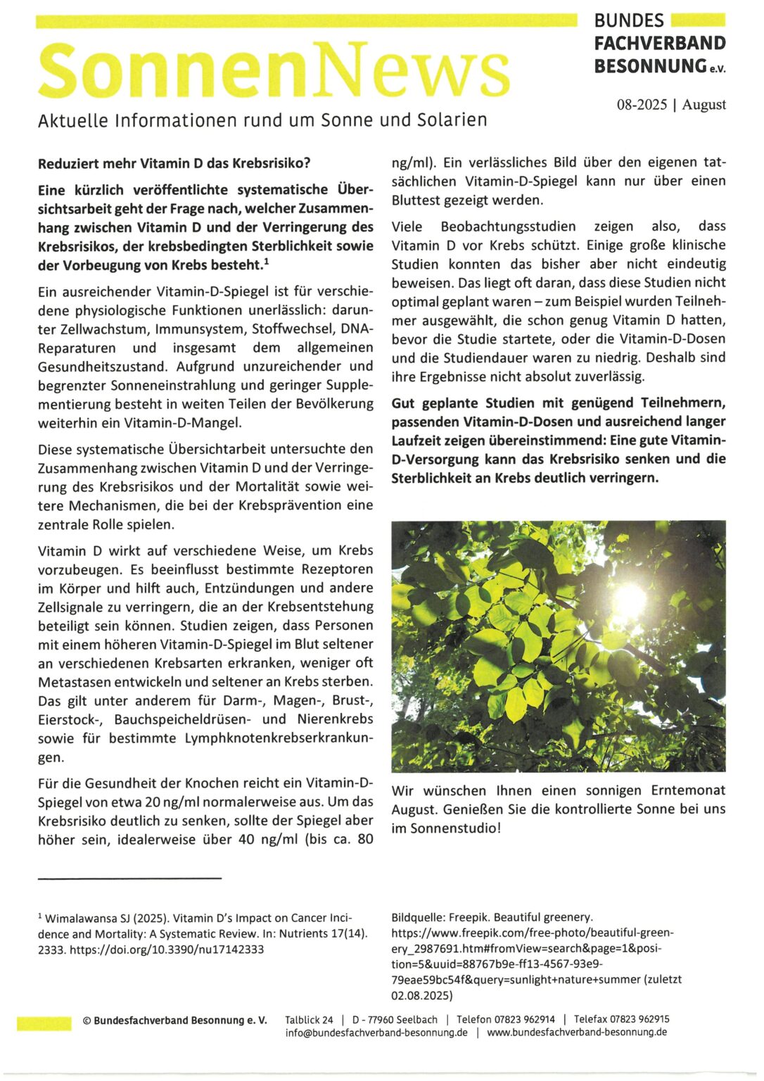 News August 2025